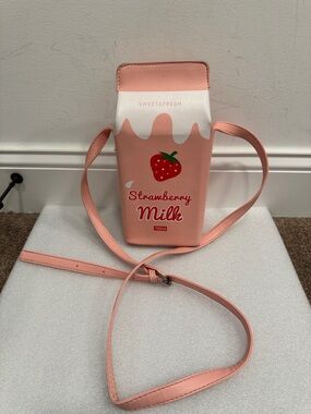 Strawberry Milk Crossbody Bag sweet & fresh